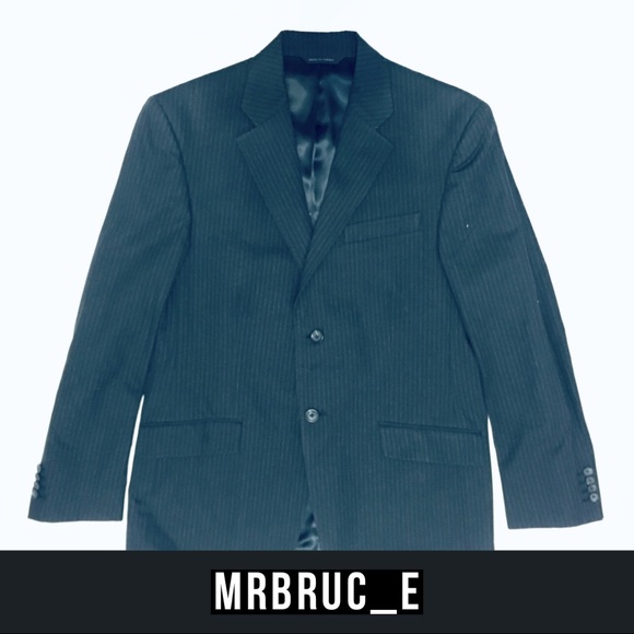 Banana Republic Men's Black Blazer Suit Jacket 40S - Picture 1 of 8